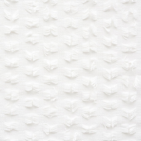 Schumacher Montego Fringe Snow Fabric - Eade's Wallpaper