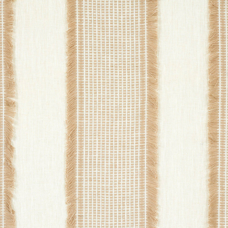Schumacher Tulum Casement Natural Fabric - Eade's Wallpaper