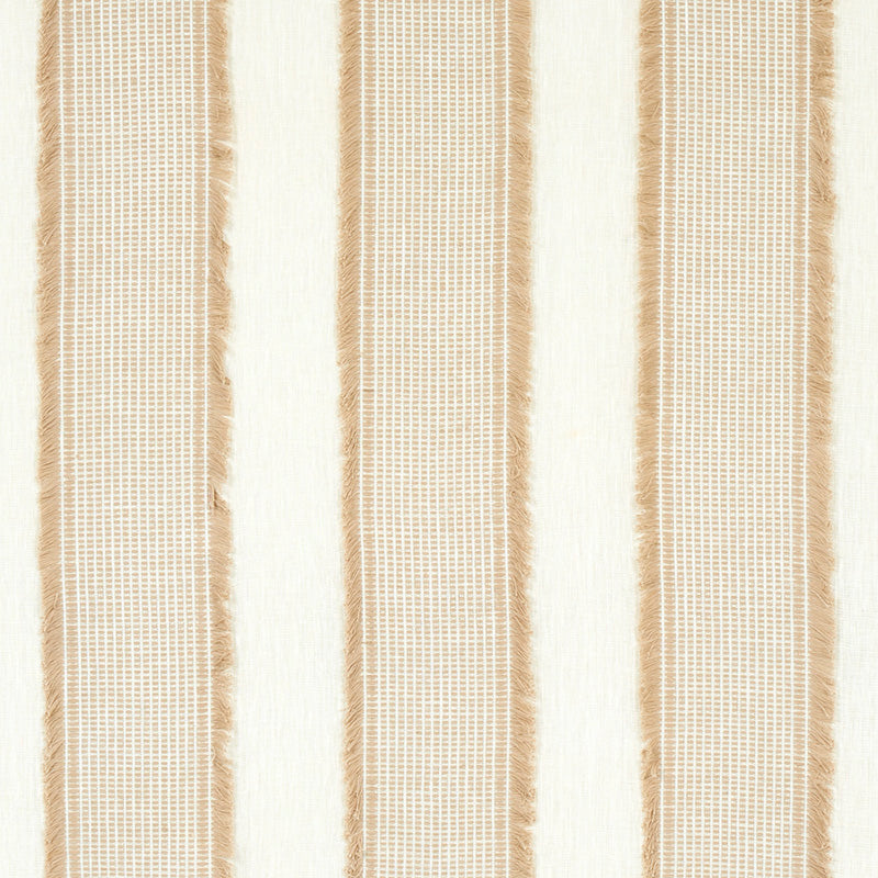 Schumacher Tulum Casement Natural Fabric - Eade's Wallpaper