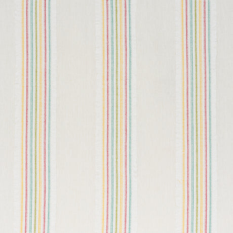Schumacher 73597 TULUM CASEMENT in MUTLI Fabric - SHEERS & C