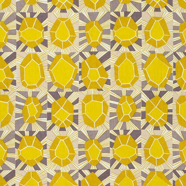 Schumacher 735V82 BERNARD in SULPHUR Fabric - RAOUL TEXTILES