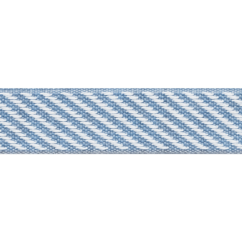 Schumacher 73603 BOBO TAPE in BLUE Trim - MINGEI