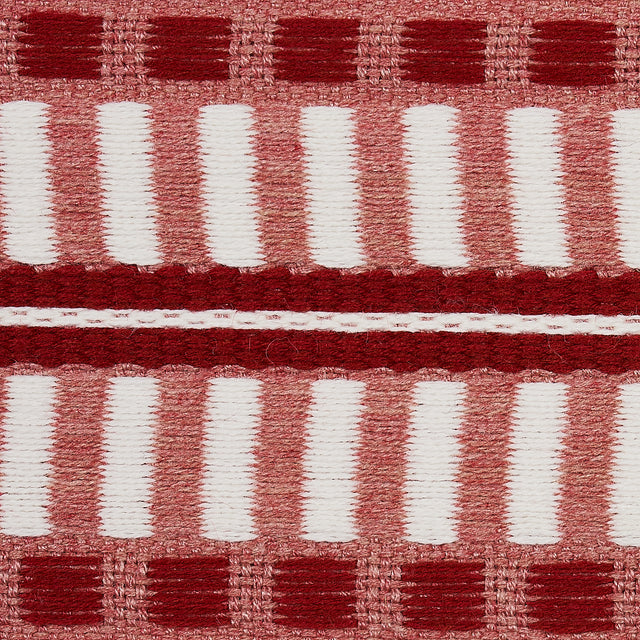 Schumacher 73634 JACOBSEN TAPE INDOOR/OUTDOOR in ROSE Trim -