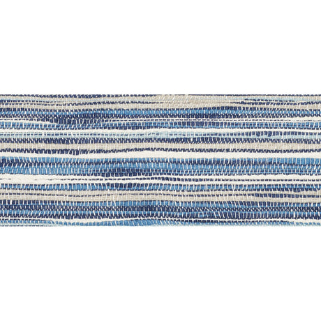 Schumacher 73662 MAYA TAPE in INDIGO Trim - AU NATUREL
