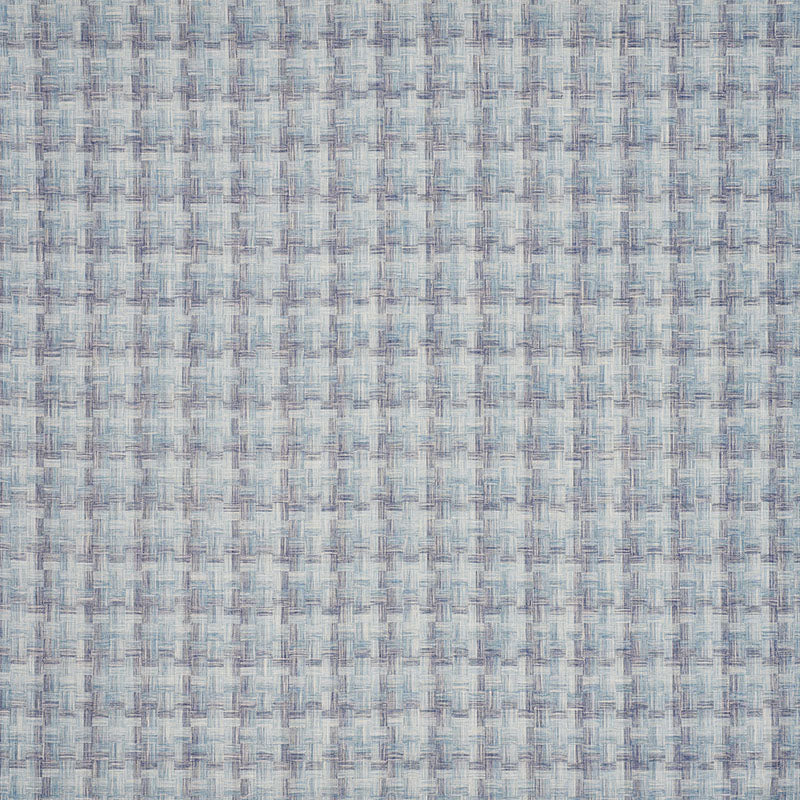 Schumacher Boro Plaid Indigo Fabric