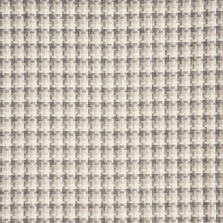 Schumacher Boro Plaid Charcoal Fabric