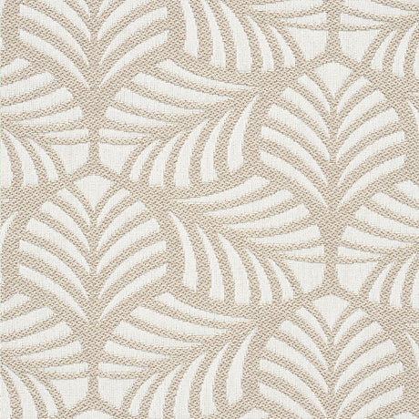 Schumacher Sonia Ii Indoor/Outdoor Natural Fabric - Eade's Wallpaper