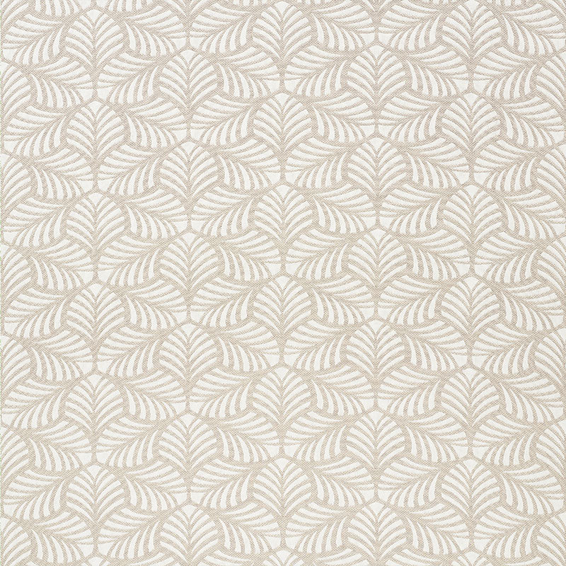 Schumacher Sonia Ii Indoor/Outdoor Natural Fabric - Eade's Wallpaper
