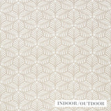 Schumacher Sonia Ii Indoor/Outdoor Natural Fabric - Eade's Wallpaper