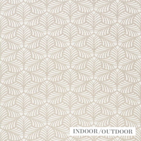 Schumacher Sonia Ii Indoor/Outdoor Natural Fabric - Eade's Wallpaper
