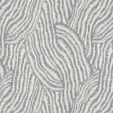 Schumacher Strata Indoor/Outdoor Slate Fabric - Eade's Wallpaper