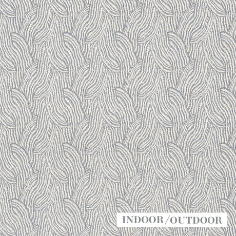 Schumacher Strata Indoor/Outdoor Slate Fabric - Eade's Wallpaper