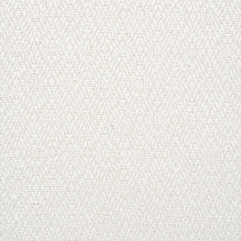 Schumacher Diamond Weave Indoor/Outdoor Ivory Fabric
