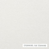 Schumacher Diamond Weave Indoor/Outdoor Ivory Fabric