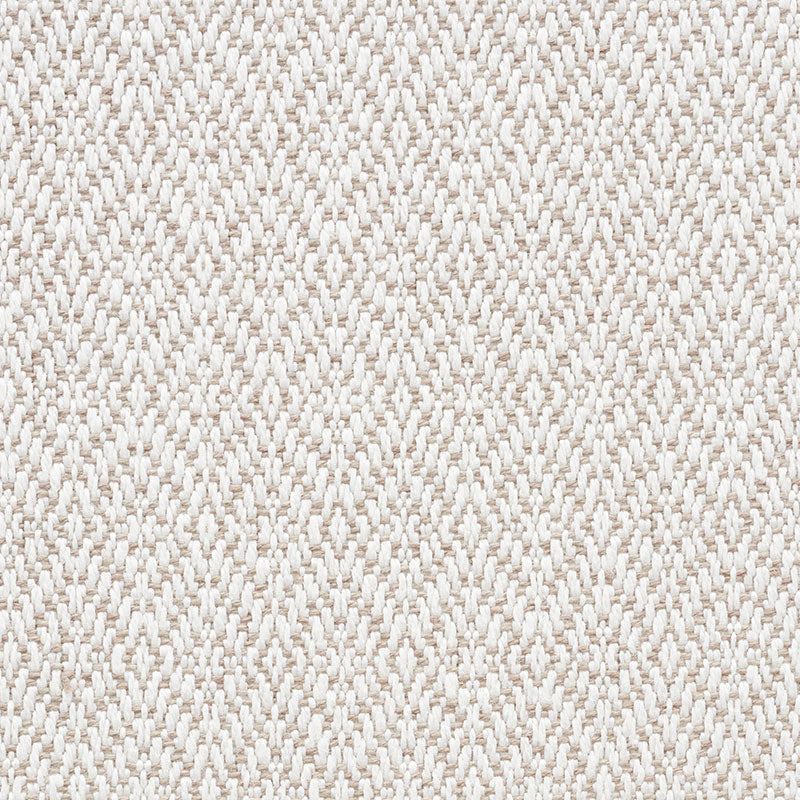 Schumacher Diamond Weave Indoor/Outdoor Natural Fabric
