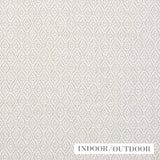 Schumacher Diamond Weave Indoor/Outdoor Natural Fabric