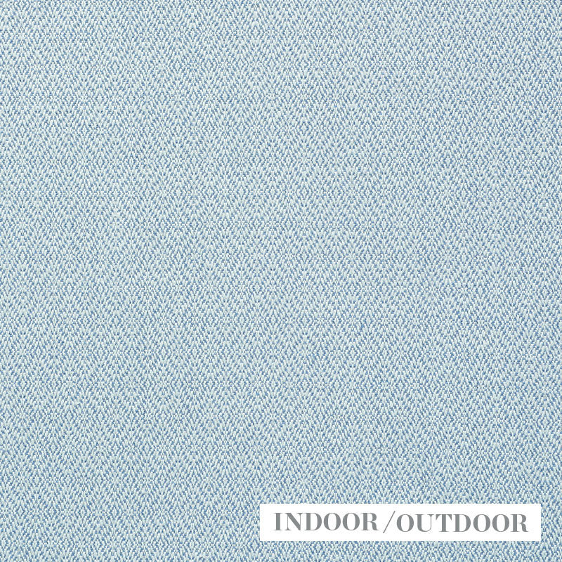 Schumacher Diamond Weave Indoor/Outdoor Sky Fabric
