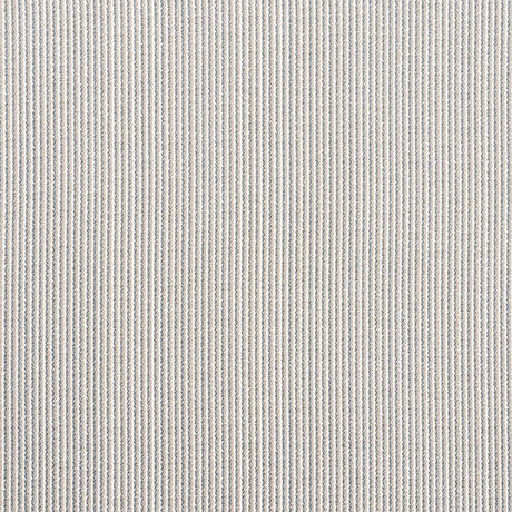 Schumacher Shoreline Stripe Stone Fabric - Eade's Wallpaper