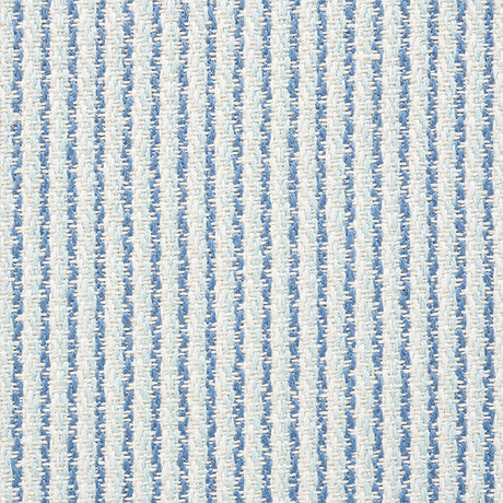 Schumacher Shoreline Stripe Sky Fabric - Eade's Wallpaper