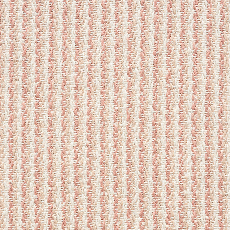 Schumacher Shoreline Stripe Clay Fabric - Eade's Wallpaper