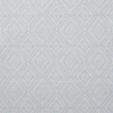 Schumacher Geometric Weave Indoor/Outdoor Chambray Fabric