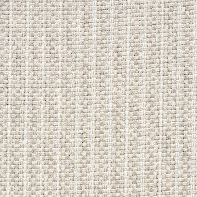 Schumacher Rustic Basketweave Natural Fabric