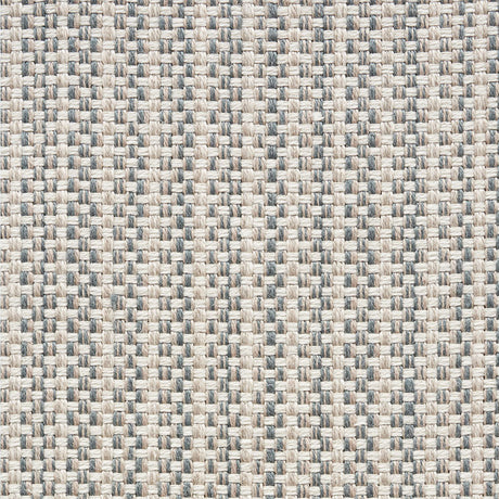 Schumacher Rustic Basketweave Stone Fabric - Eade's Wallpaper