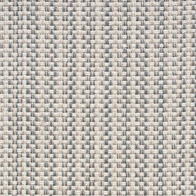 Schumacher Rustic Basketweave Stone Fabric - Eade's Wallpaper