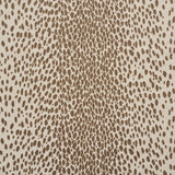 Schumacher Cheetah Velvet Natural Fabric