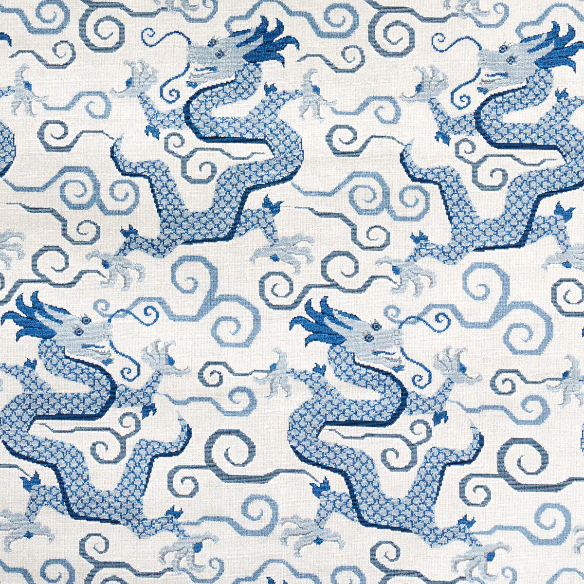 Schumacher Bixi Velvet Moonstone Fabric