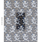 Schumacher Bixi Velvet Midnight Blue Fabric