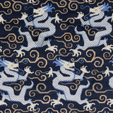 Schumacher Bixi Velvet Midnight Blue Fabric