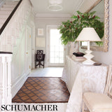Schumacher Pavia Silk Velvet Olivine Fabric - Eade's Wallpaper