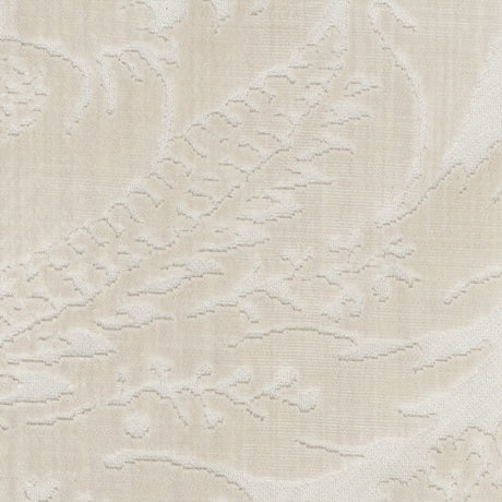 Schumacher Pavia Silk Velvet Platinum Fabric - Eade's Wallpaper