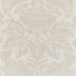 Schumacher Pavia Silk Velvet Platinum Fabric - Eade's Wallpaper