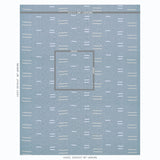 Schumacher Oaxaca Steel Fabric - Eade's Wallpaper