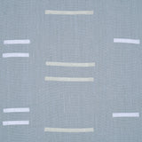 Schumacher Oaxaca Steel Fabric - Eade's Wallpaper