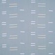 Schumacher Oaxaca Steel Fabric - Eade's Wallpaper