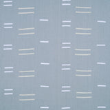 Schumacher Oaxaca Steel Fabric - Eade's Wallpaper