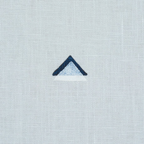 Schumacher 74022 OVERLAPPING TRIANGLES in NAVY AND WHITE ON 