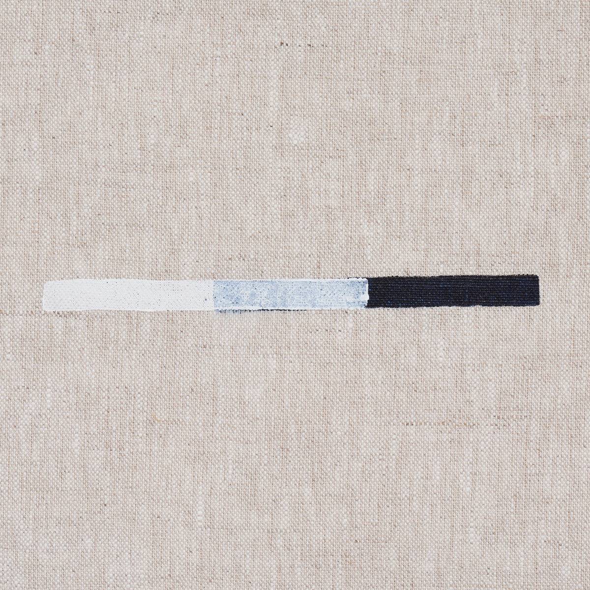 Schumacher Overlapping Dashes Navy Fabric - Eade's Wallpaper