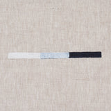 Schumacher Overlapping Dashes Navy Fabric - Eade's Wallpaper