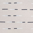 Schumacher Overlapping Dashes Navy Fabric - Eade's Wallpaper