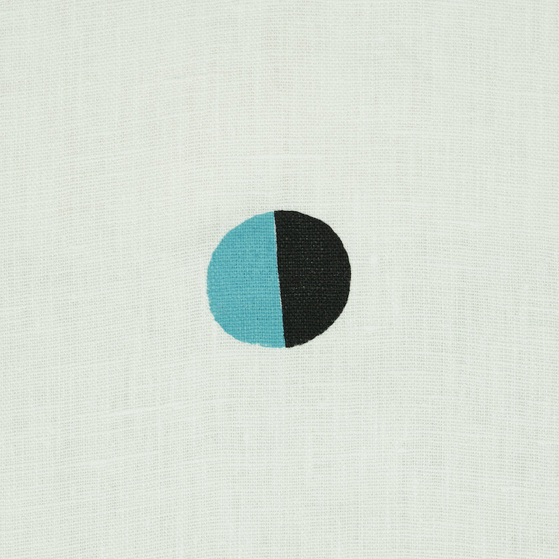 Schumacher Joshua Tree Multi Moons On Ivory Fabric