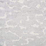 Schumacher Sozan Velvet Platinum Fabric - Eade's Wallpaper