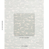 Schumacher Sozan Velvet Mist Fabric - Eade's Wallpaper