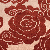 Schumacher Sozan Velvet Cinnabar Fabric - Eade's Wallpaper