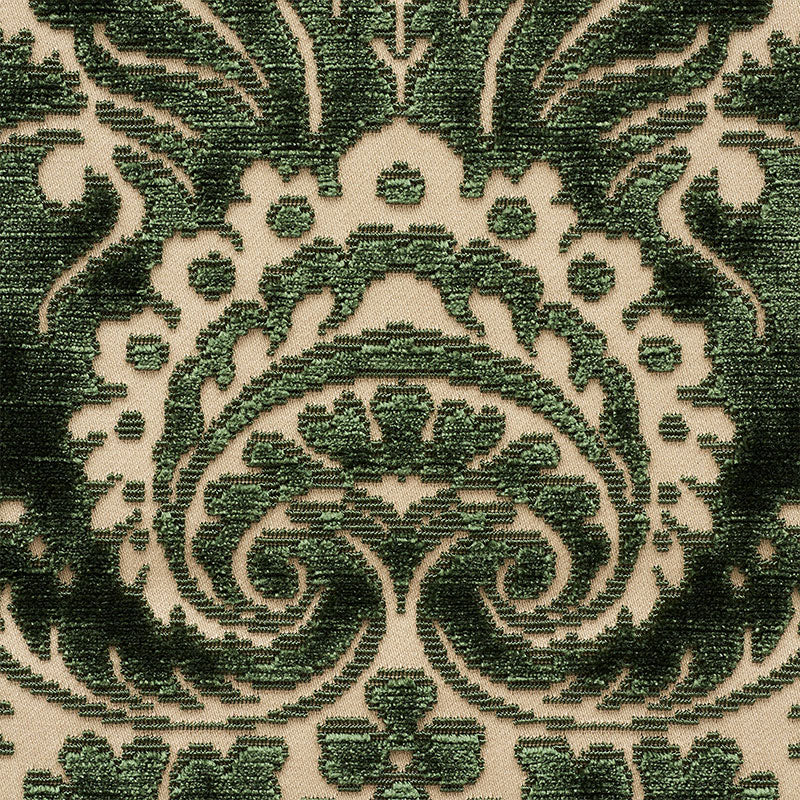Schumacher Morimont Velvet Cyprus Fabric - Eade's Wallpaper