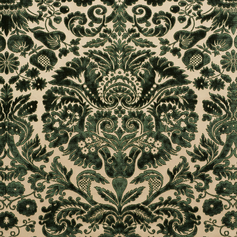 Schumacher Morimont Velvet Cyprus Fabric - Eade's Wallpaper