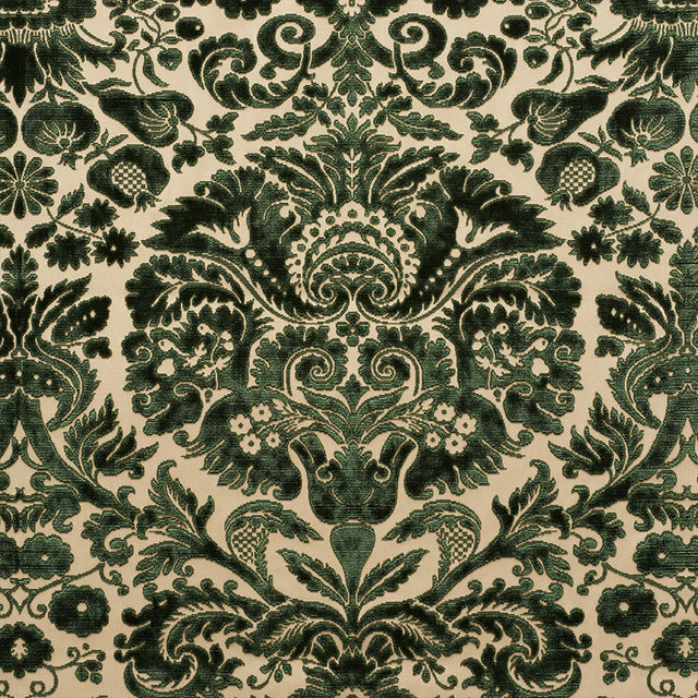 Schumacher Morimont Velvet Cyprus Fabric - Eade's Wallpaper